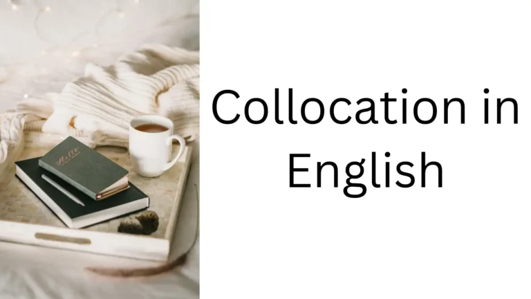 collocation in English