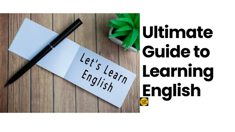 Ultimate guide to learning English