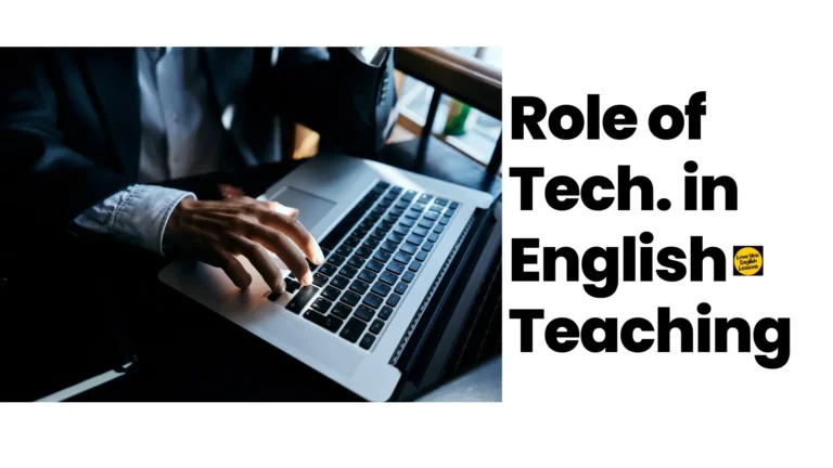 role of tech in English teaching