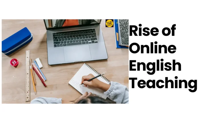 rise of online English teaching