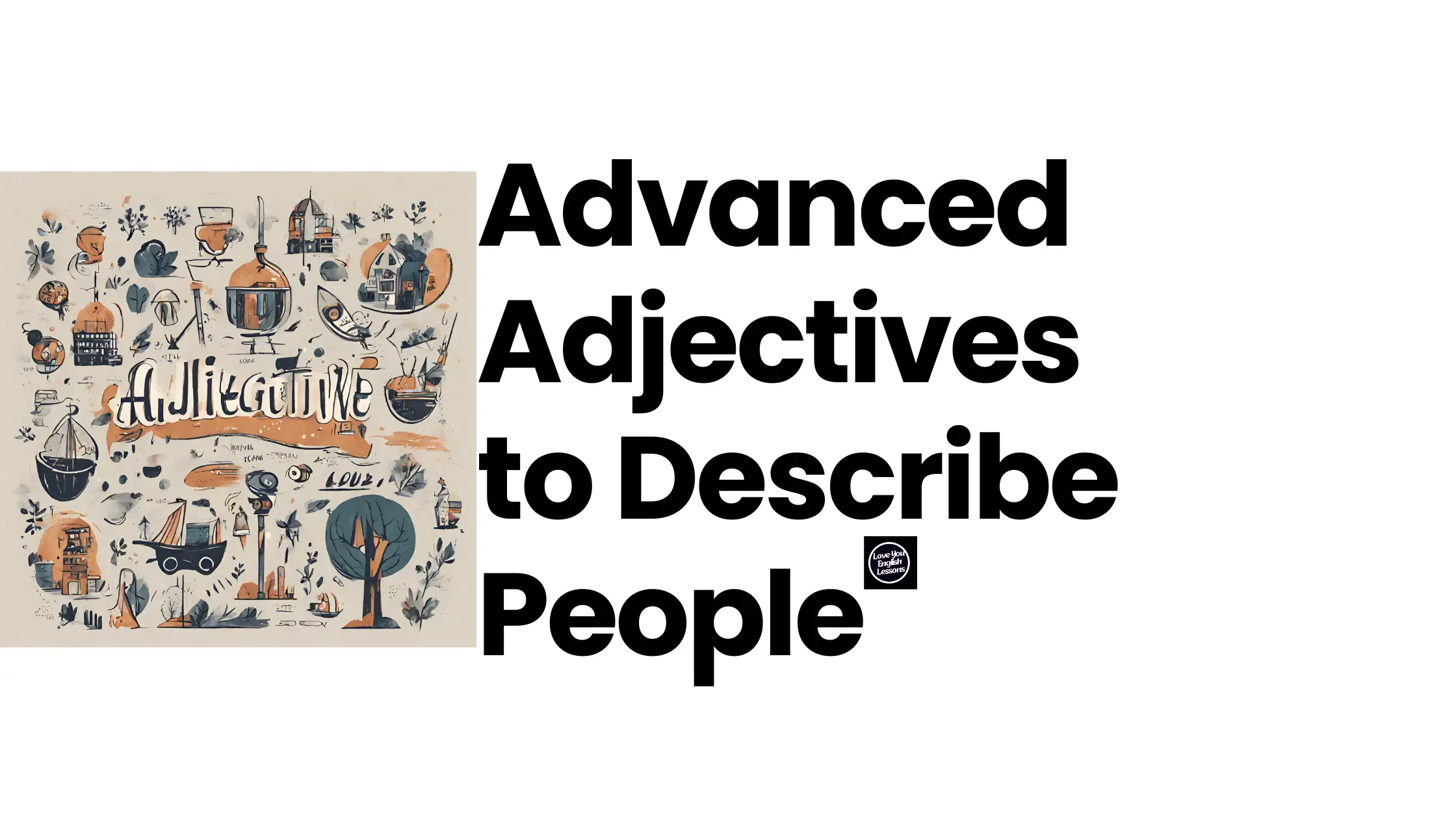 advanced adjectives for people