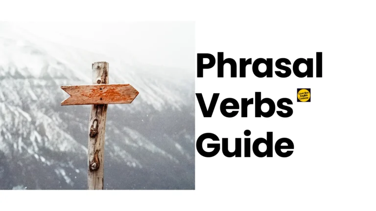 Phrasal verbs guide