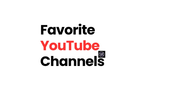 favorite youtube channels