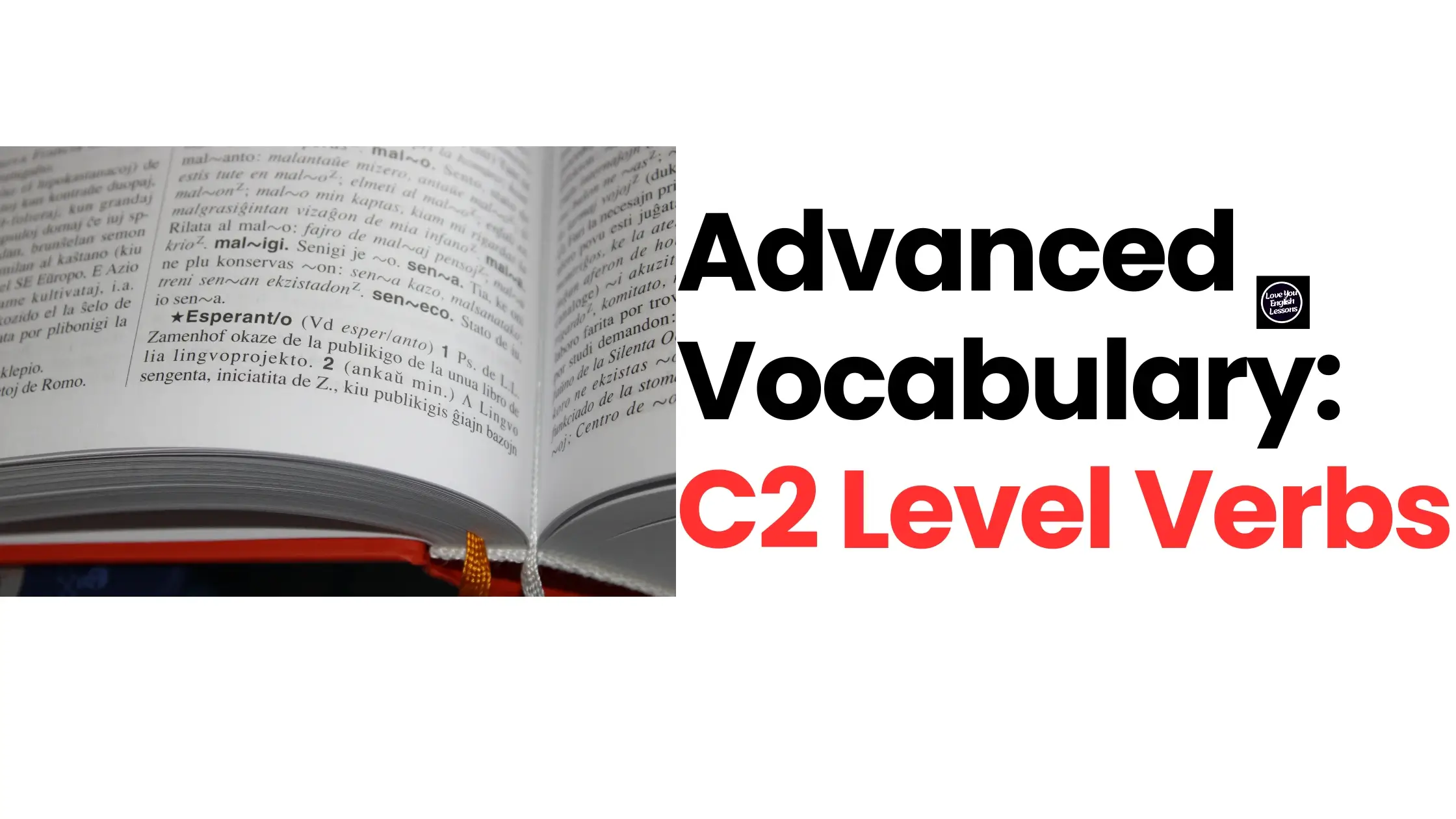 Advanced vocabulary c2 level words
