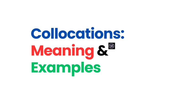 collocations in English with example sentences