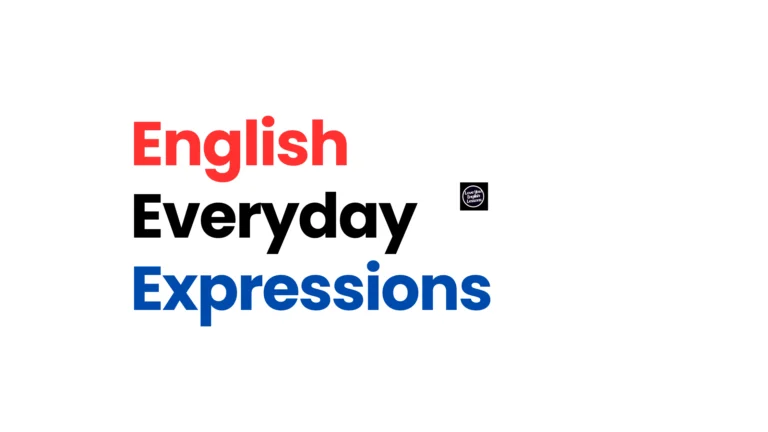 Everyday English expressions