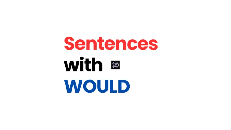 Sentences with would