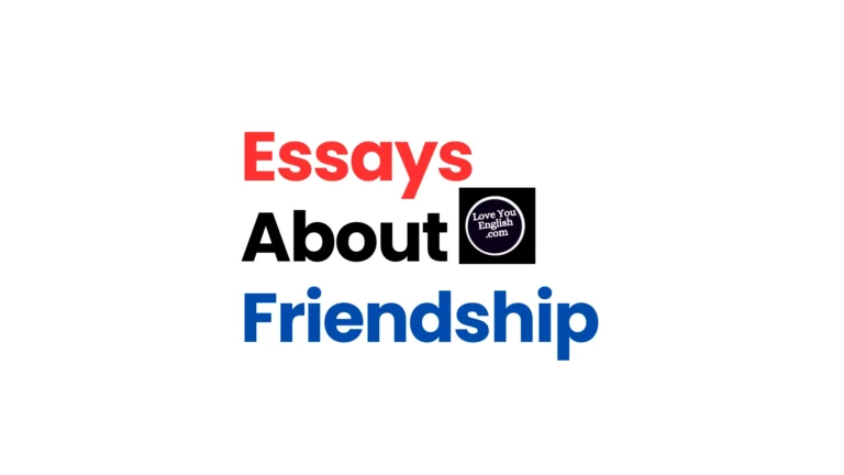 Essays about friendship