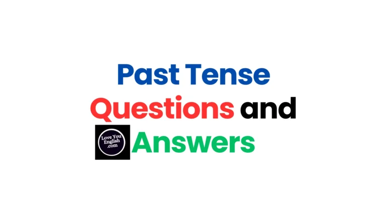 Simple past questions answers