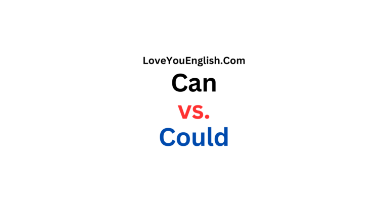 Can vs. Could: Learn the Difference