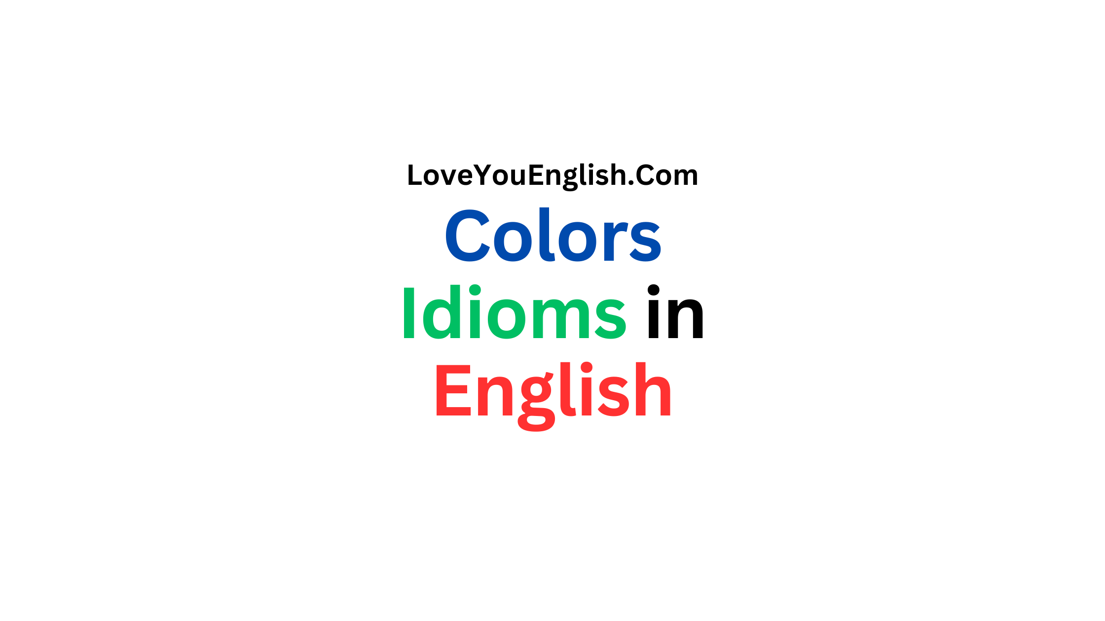 coloring pages idioms dictionary