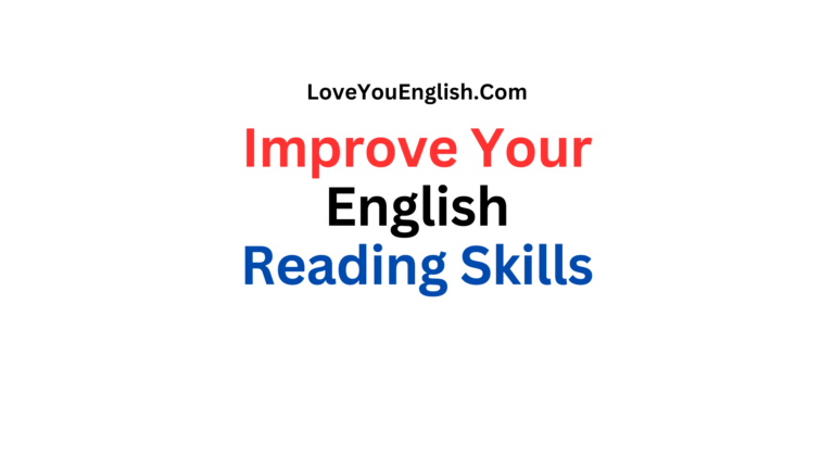 How to Improve Your English Reading Skills