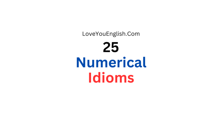 English Idioms: 25 Numerical Idioms and What They Mean