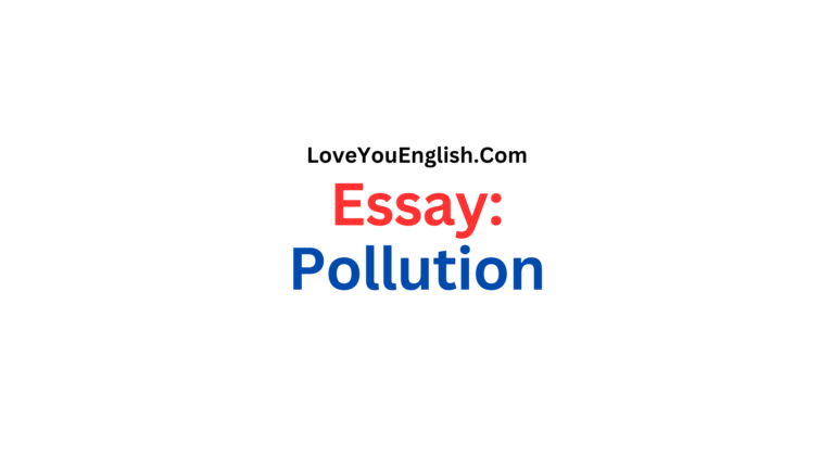 Essay About Pollution Due to Urbanization