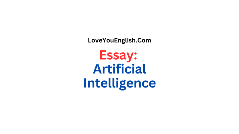 Essay About Artificial Intelligence