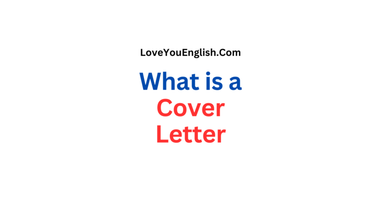 What Is a Cover Letter? Definition, Purpose, and Types