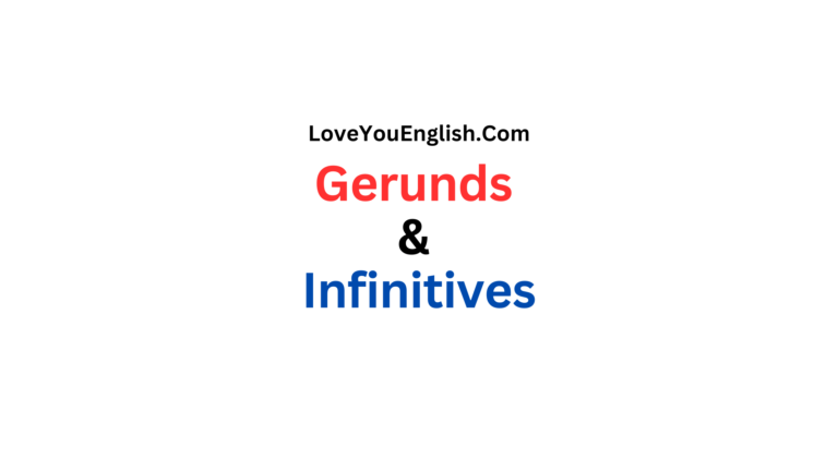 Gerunds & Infinitives