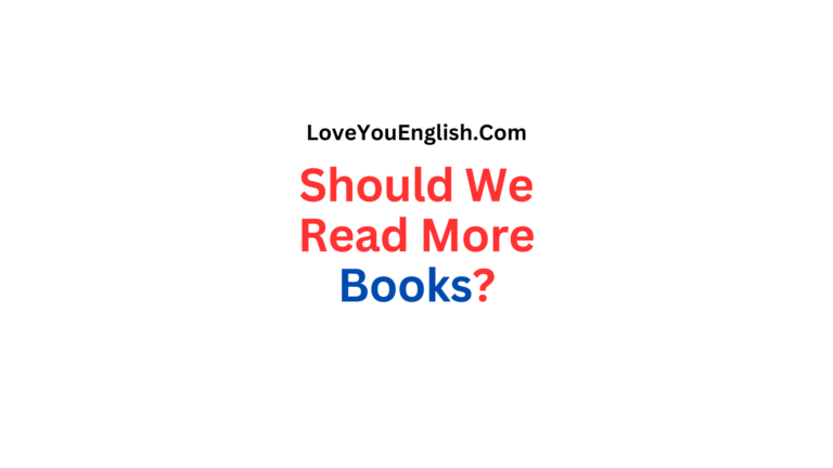 Should We Read More Books?