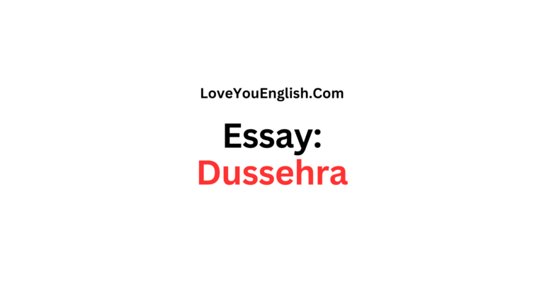 Essay About Dussehra for Students