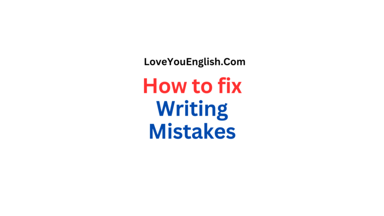 Top 5 Most Frustrating Writing Mistakes (and How to Avoid Them)