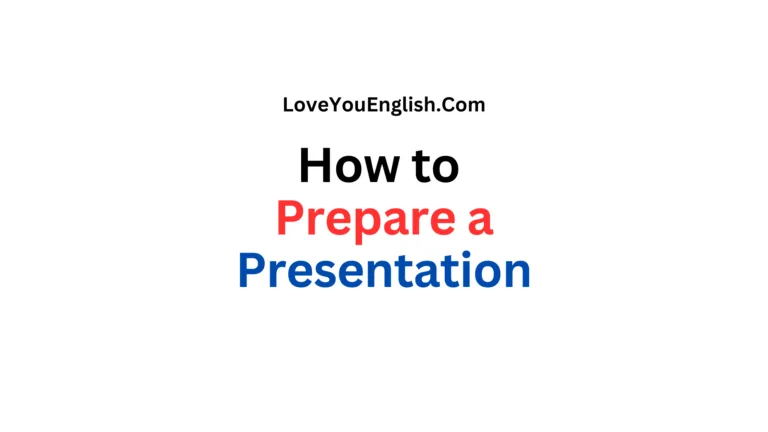 How to Prepare a Compelling Presentation