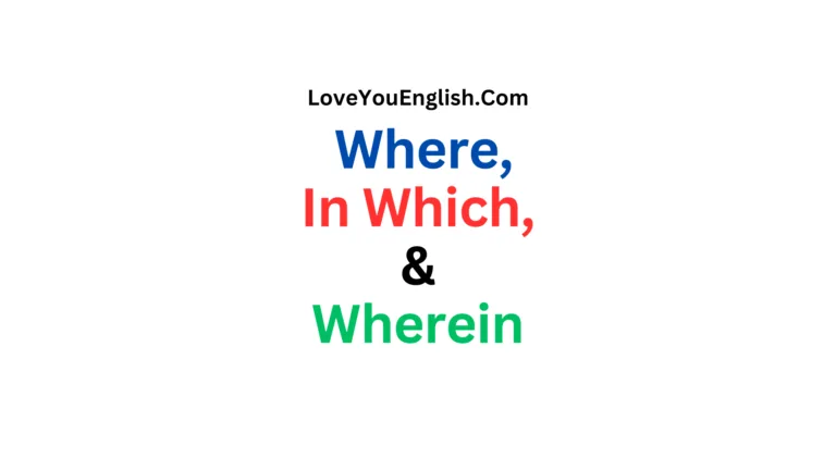 Relative Pronouns: Where, In Which, and Wherein