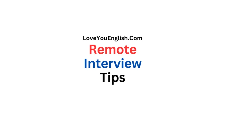 Remote Interview Tips: 5 Tactics for a Successful Job Interview