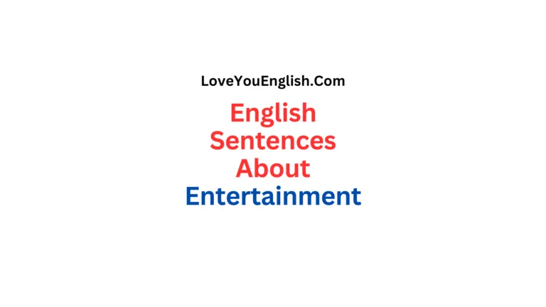 50 English Sentences Discussing Entertainment Preferences