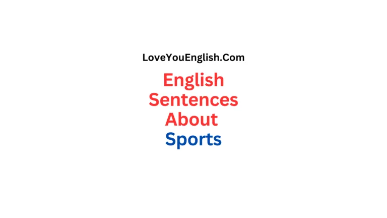 50 English Sentences for Talking About Sports