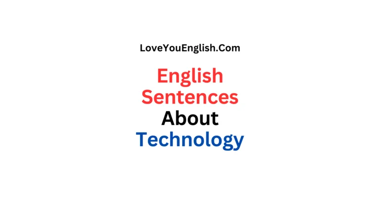 50 English Sentences About Talking About Technology