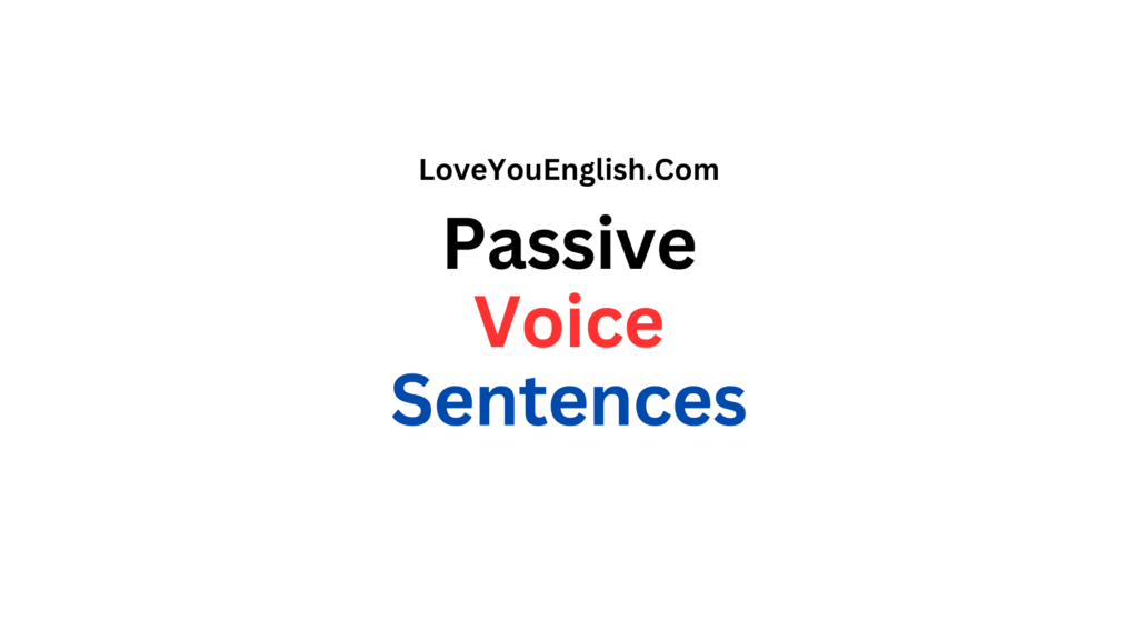 English Sentences - Love You English