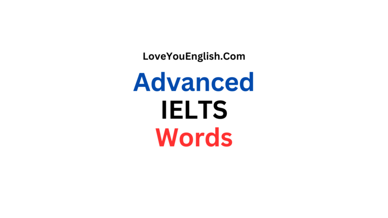 30 Advanced IELTS Words to Boost Your English Skills