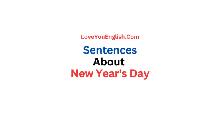 70 Simple English Sentences About New Year's Day