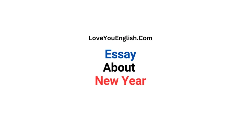 Essay About New Year: A Fresh Start for Everyone