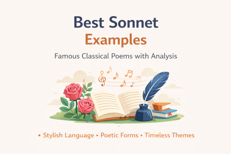 60 Best Sonnet Examples (With Explanation)